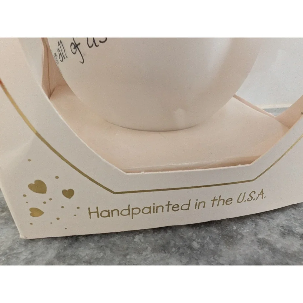 New in box Hand Painted Teresa Thibault Ornament, New Baby‎